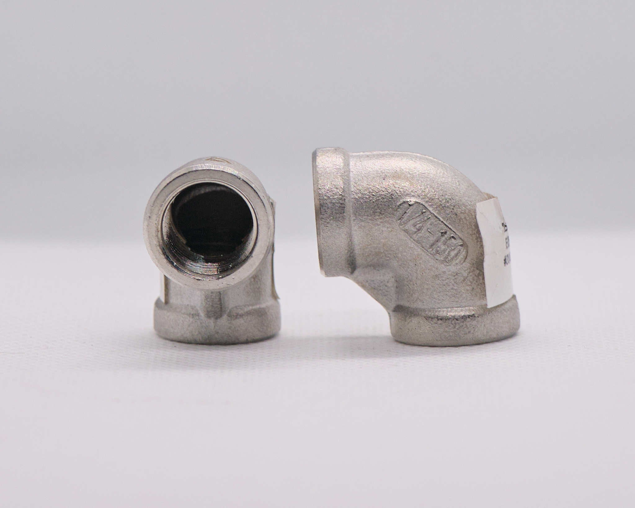 STAINLESS ELBOW 1/4-150 (2B)