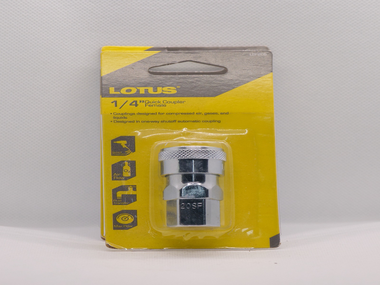 LOTUS: 1/4" QUICK COUPLER FEMALE