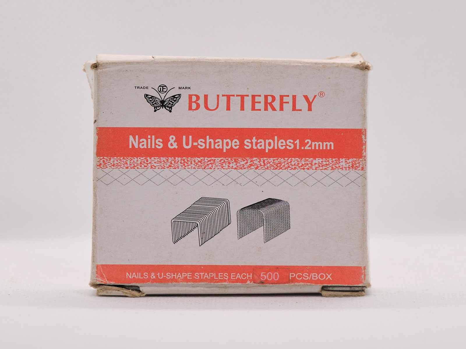NAILS & U-SHAPE STAPLES (BUTTERFLY)