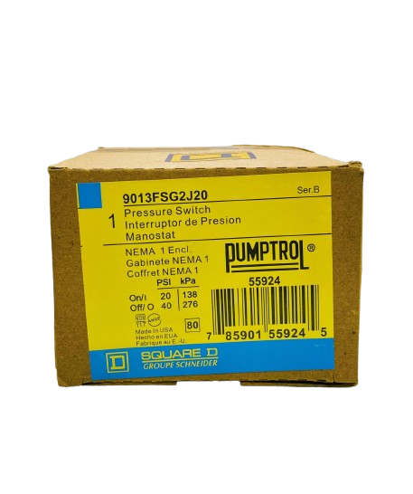 PUMPTROL PRESSURE SWITCH 
