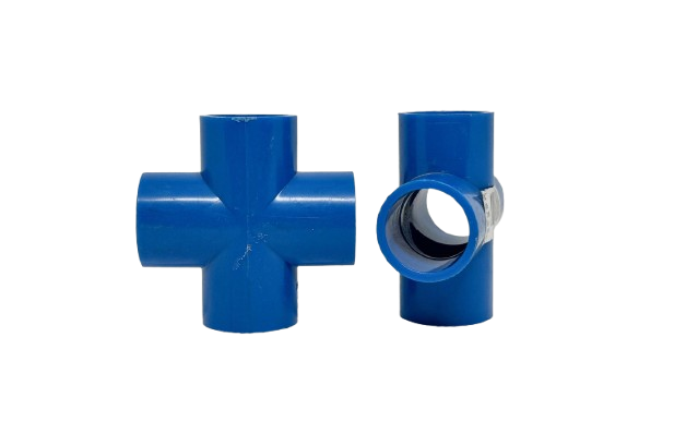 PVC BLUE CROSS TEE