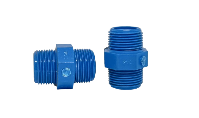 PVC BLUE NIPPLE