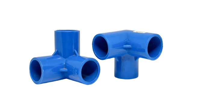 SIEGER PVC SIDE OUTLET ELBOW
