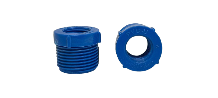 PVC BLUE FEMALE/MALE ADAPTOR