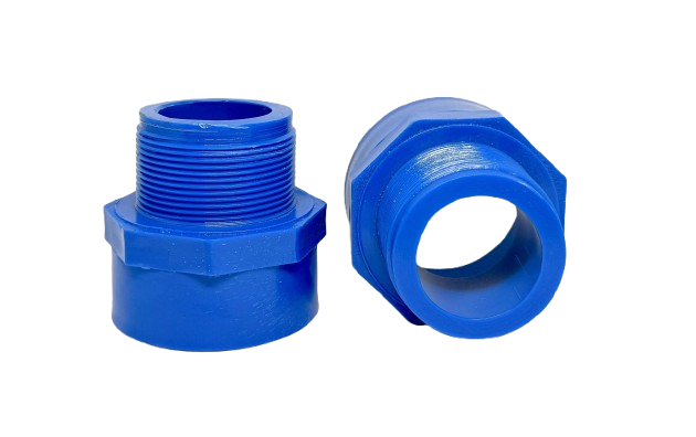 PVC BLUE MALE ADAPTOR 