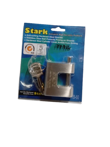 STARK PADLOCK STANDARD SHOCKLE 80MM W20 13-8